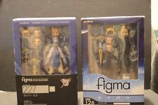 Figma Fate Zero Ver. Saber 126 and 227 Action Figures Max Factory picture