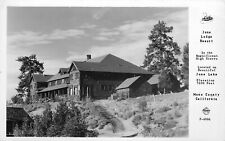 Postcard RPPC California Mono County June Lodge Resort  1940s Frasher 23-6724 picture