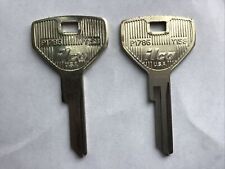 Chrysler Key Blank Curtis Y153 Key uncut. Pair. Lot Of 2 Keys picture