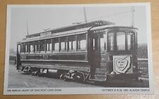 Postcard Train Deltiology 10th Annual Heart of Ohio Post Card Show 1985 picture
