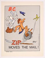 USPS Zip Code Promotional Poster Featuring B.C. by John Hart (1971) picture
