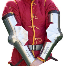 Medieval Steel full Armor Arms BEST ITEM FOR HALLOWEEN GIFT SOLD AS GIFT ITEM picture