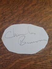 Charles Bronson Clipped Signature  picture