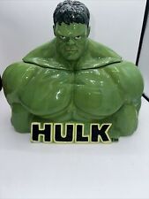NECA 2003 MARVEL Incredible Hulk Ceramic Cookie Jar Rare picture