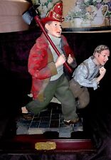 Norman Rockwell ‘Fire’ Statue Saturday Evening Post  picture