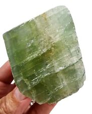Green Calcite Crystal Mexico 186 grams picture