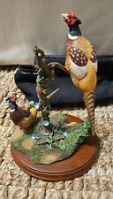 RARE Danbury Mint SUMMER CALL Birds Pheasants by Nick Bibby with Base picture