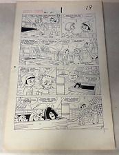HUGGA BUNCH #1 original comic art 1986  HOMER PRINCESS PIRATES KREMER MARVEL picture