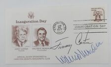 President Jimmy Carter & Vice President Walter Mondale Signed Inaugural Cover picture