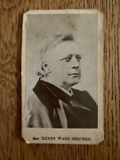 CDV2024BT CDV Rev Henry Ward Beecher Congregationalist Social Reformer Abolition picture