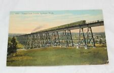 Latah Creek Trestle Spokane Washington Post Card picture