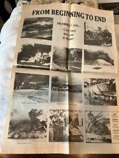 Vintage Honolulu Star Bulletin WAR OAHU BOMBED BY JAPANESE News Paper picture