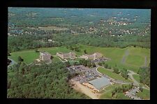 Connecticut CT postcard Fairfield University school aerial view chrome picture