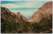 Big Bend National Park TX The Window Vintage Postcard unposted picture