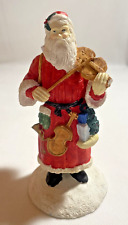 Department 56 Christmas Santa playing a Violin picture