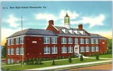 Postcard - New High School - Martinsville, Virginia picture