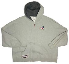 Disney Store Men's Gray Mickey Mouse Embroidered Full-Zip Jacket; 2XL picture