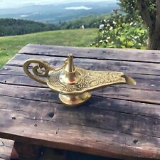 Aladin The Genie Oil lamp - Brass Aladdin Lamp -  beautiful design  picture