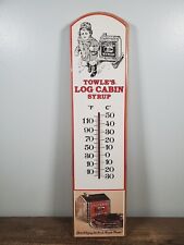 Towle’s Log Cabin Syrup Thermometer SEALED George Nathan Bristol Craft picture