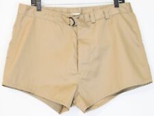 Vintage Military Men's Khaki Swimmers Trunks Shorts Size 35 -36  New picture
