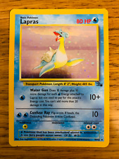 Lapras (10/62) Holo Fossil Set Pokemon Card FAST & FREE P&P picture