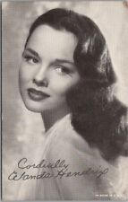 Vintage c1950s WANDA HENDRIX Mutoscope Arcade Card / American Movie & TV Actress picture