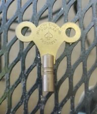 Vintage Popular Progress Brass Clock Winding Key #13 Made In England picture