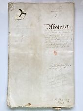 1875 Indenture Abstract Of Title For Samuel King in Ross, Hereford 34 Pages picture