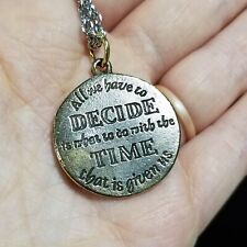 Wisdom of Gandalf™ Lord of the Rings Bronze Pendant picture