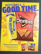 TWISTED TEA & DORITOS In Store Advertising Cardboard Sign picture
