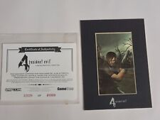 Capcom Resident Evil 4 Limited Edition Laser Cel with COA 12128 of 48000 picture