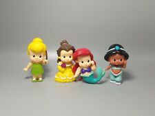 Disney Princess Cute Kewpie Chibi Type Toy Figure Lot Belle Jasmine Ariel Tinker picture