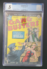 Gang Busters #1 CGC 0.5 1948 DC picture
