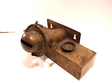 ANTIQUE ANGLE MFG CO.  OIL WALL LAMP RAILROAD picture
