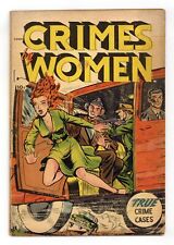 Crimes by Women #54 GD+ 2.5 1954 picture