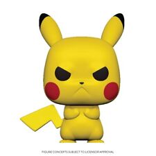 Funko Pop — Games — Pokemon — Grumpy Pikachu  #598 — w/protector — Ships Free picture