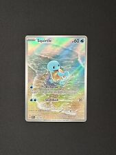 Squirtle 170/165 Illustration Rare Holo Scarlet & Violet 151 Pokemon Card picture
