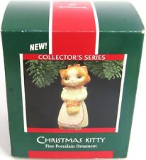 Vintage 1989 Hallmark, Collector's Series, First in the Series, Christmas Kitty  picture