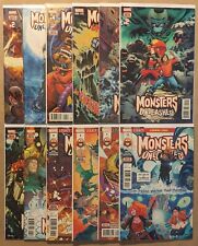 Monsters Unleashed vol 2-3 lot of 12 comics picture