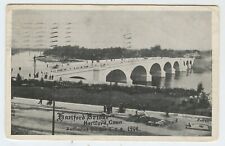 1908 Hartford CT. postmark. October 6th to Milford, SAME DAY Bridge Dedicated PC picture