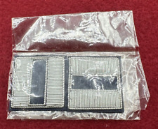 Post WWII/2 USAF CPT BULLION rank bars pair on USAF grey material picture