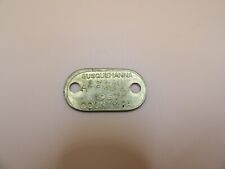 Vintage 1967 Susquehanna County, Pa., Brass Dog Tag Tax License #A22171 picture