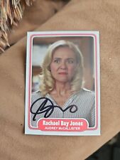 Rachel Bay Jones Custom Signed Card - Played Audrey McCallister In Young Sheldon picture