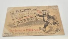 Antique Ephemera Postcard Posted 1907 the times humor L.A. CA Franklin stamp 1c picture