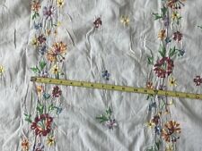 Embroidered Sheer Flower Fabric 48