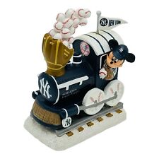 NY Yankees Sculpted Train Collection Mickey & Friend All Aboard For The Stadium picture