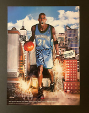 2001 Print Ad Got Milk? Kevin Garnett Minnesota Timberwolves NBA picture
