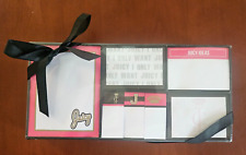 Juicy Couture Set of Notepads & Sticky Notes picture