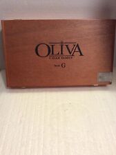 VINTAGE: OLIVA  DOVETAILED WOODEN CIGAR BOX ~~ SERIES G picture