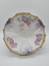 Antique Porcelain Footed Pedestal Bowl K St. T Germany Hand Painted  picture